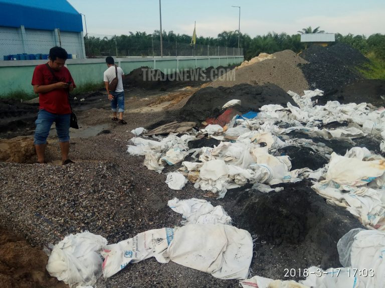Diduga Limbah Berbahaya Milik PT Sumber Mutiara Indah Perdana Akan